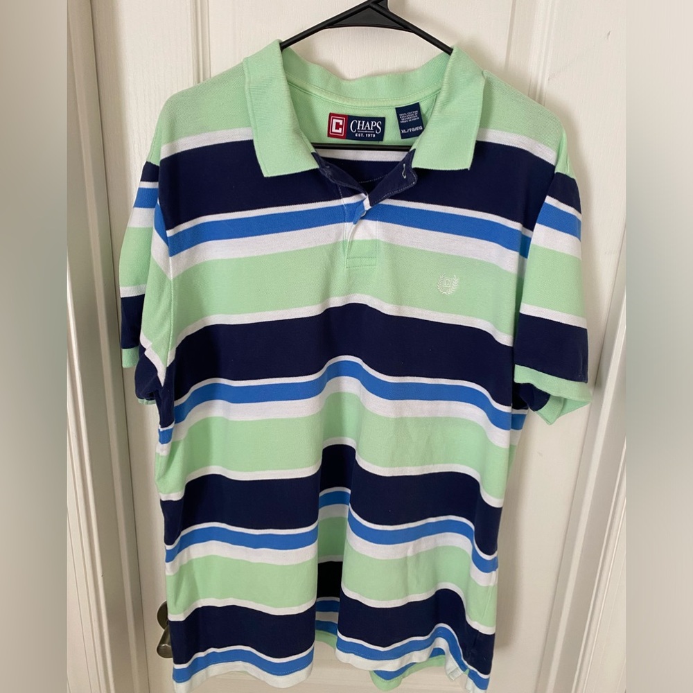 Chaps Golf/polo shirt, Men’s XL - 100% cotton